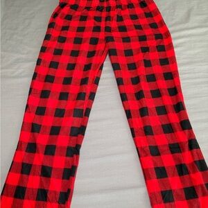 Wondershop XL men’s sleepwear Red and Black Plaid Pajama Pants